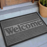 Square welcome mat - Grey 50x80cm